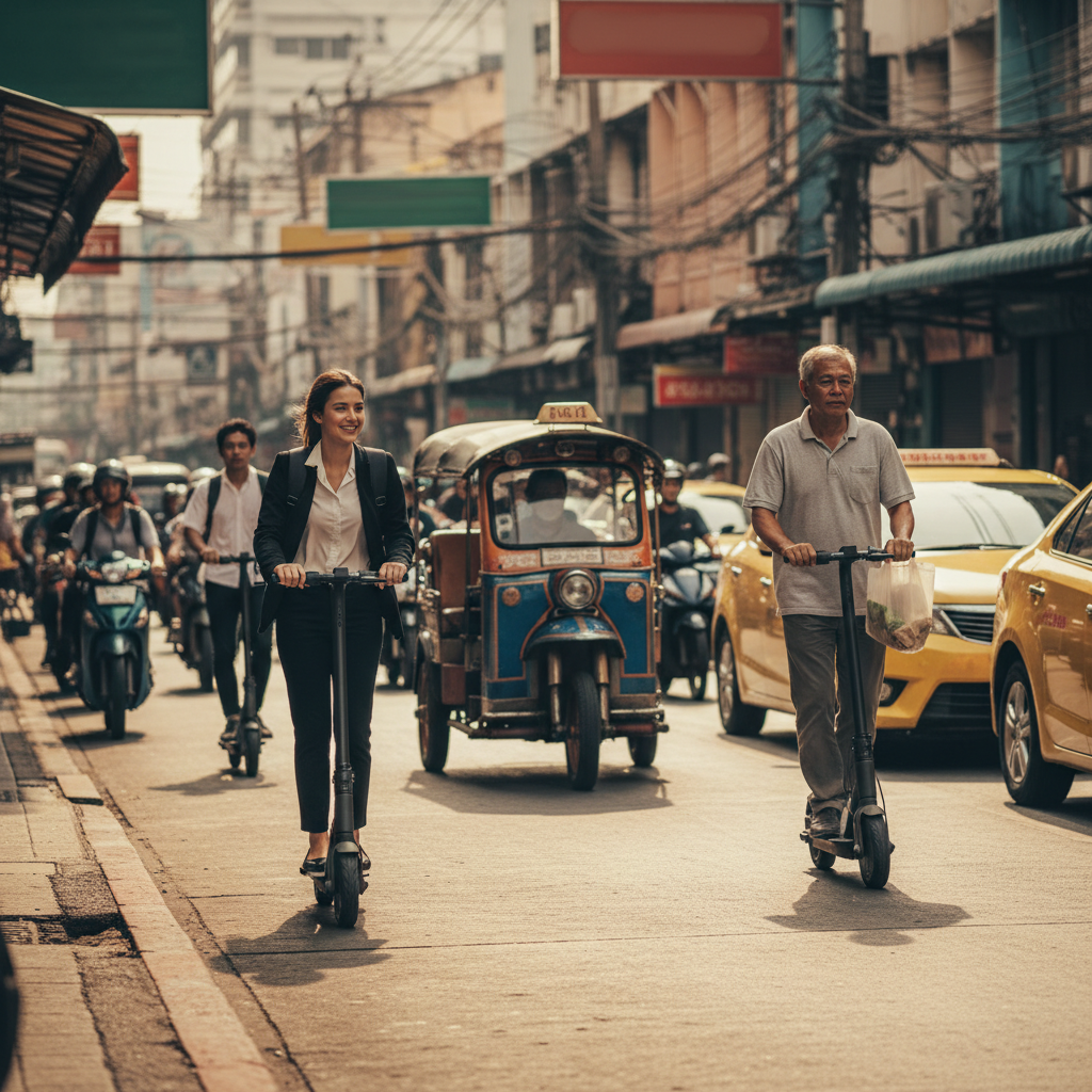 Micro-Mobility 2026: สกู๊ตเตอร์ไฟฟ้าจะครองเมืองจริงหรือ?