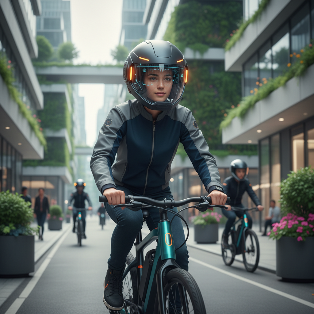 หมวกกันน็อกอัจฉริยะ: อนาคตความปลอดภัย E-Bike ปี 2026
