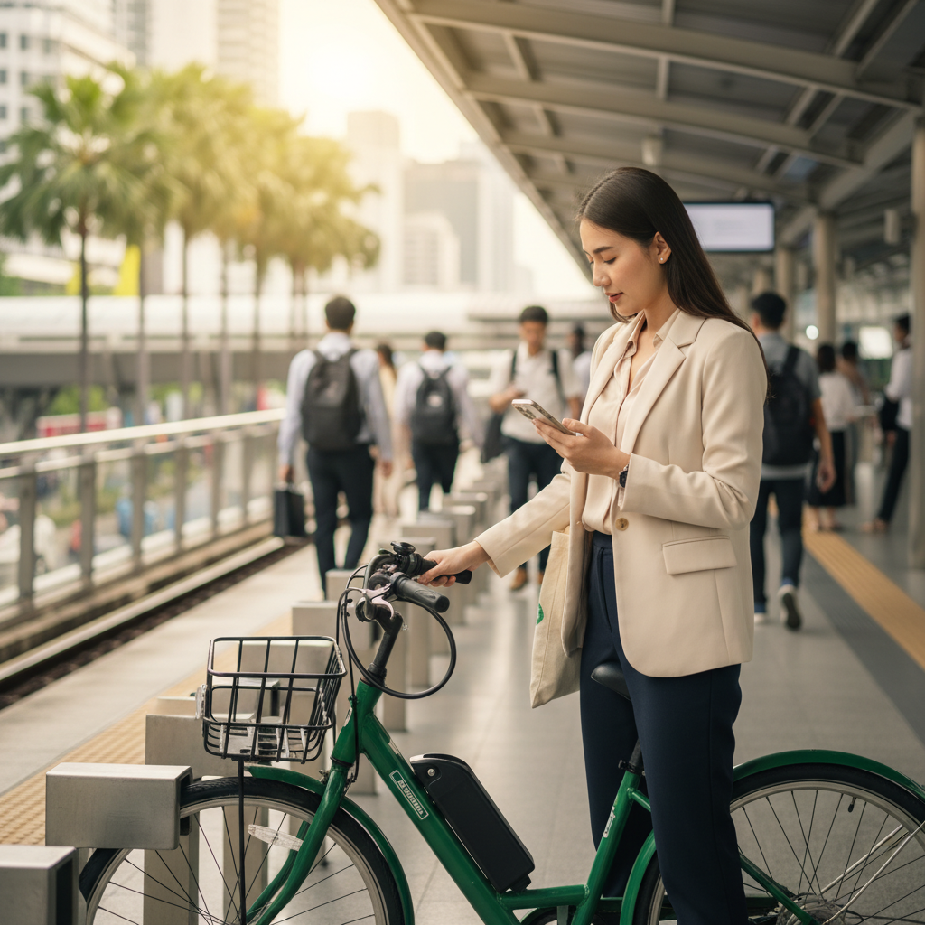 E-Bike vs รถไฟฟ้า: เทียบค่าเดินทางในเมือง แบบไหนคุ้ม?