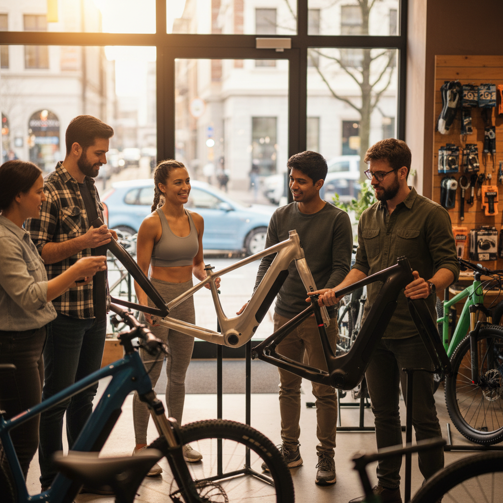 เหล็ก vs อลูฯ: โครงสร้าง E-Bike แบบไหนเหมาะกับคุณ?