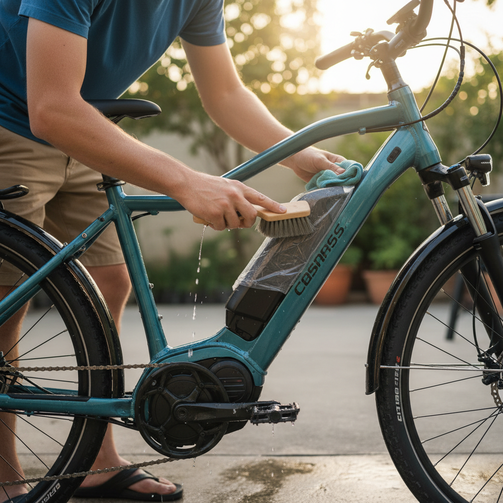 ล้าง E-Bike ผิดวิธีพังแน่! 5 ขั้นตอนล้างถูกหลักกันน้ำ