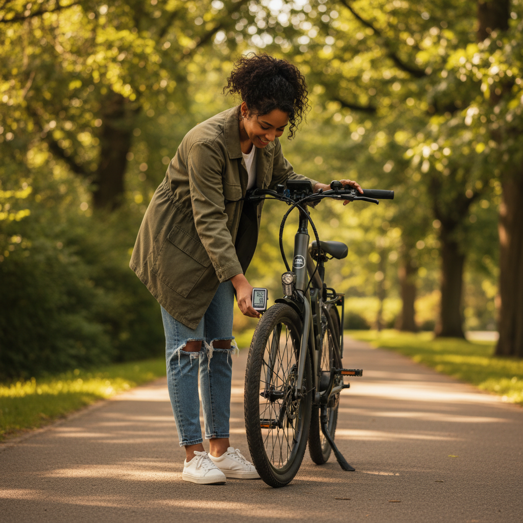 เช็กลมยาง E-Bike: เรื่องง่ายๆ ที่ช่วยยืดระยะทางและความปลอดภัย