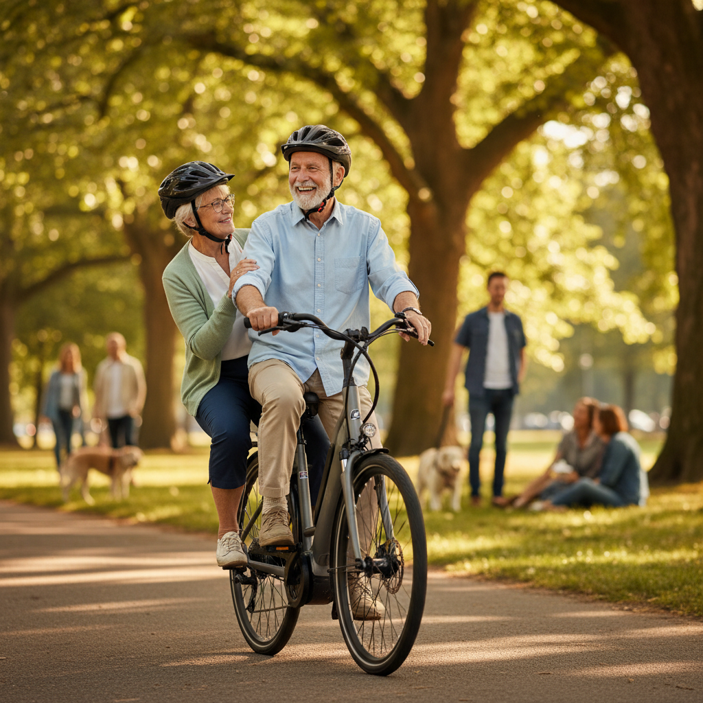 E-Bike เพื่อผู้สูงวัย: 5 เหตุผลที่พ่อแม่ควรมีติดบ้าน