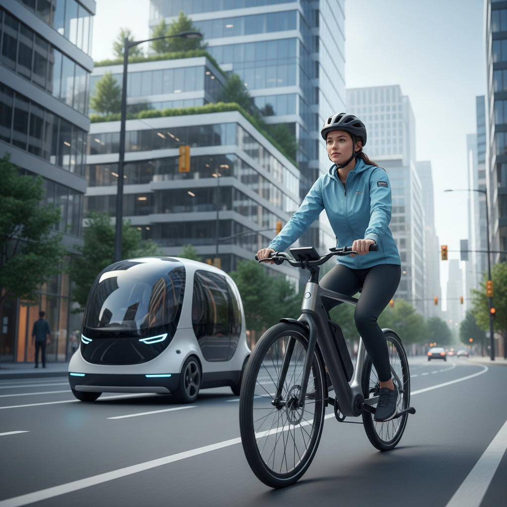 เทคโนโลยี V2X: อนาคตความปลอดภัยบนจักรยานไฟฟ้า