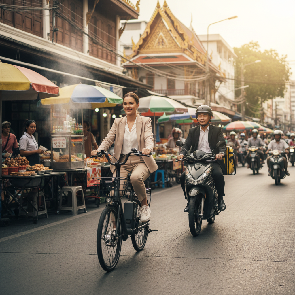 E-Bike vs มอเตอร์ไซค์: 1 ปี ใครจ่ายน้อยกว่ากัน?