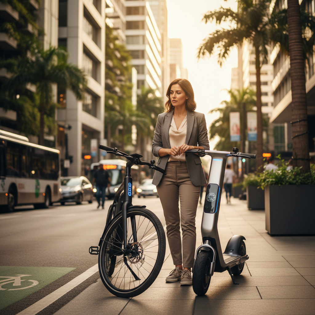 E-Bike vs สกู๊ตเตอร์ไฟฟ้า: คันไหนเหมาะกับไลฟ์สไตล์คุณ?