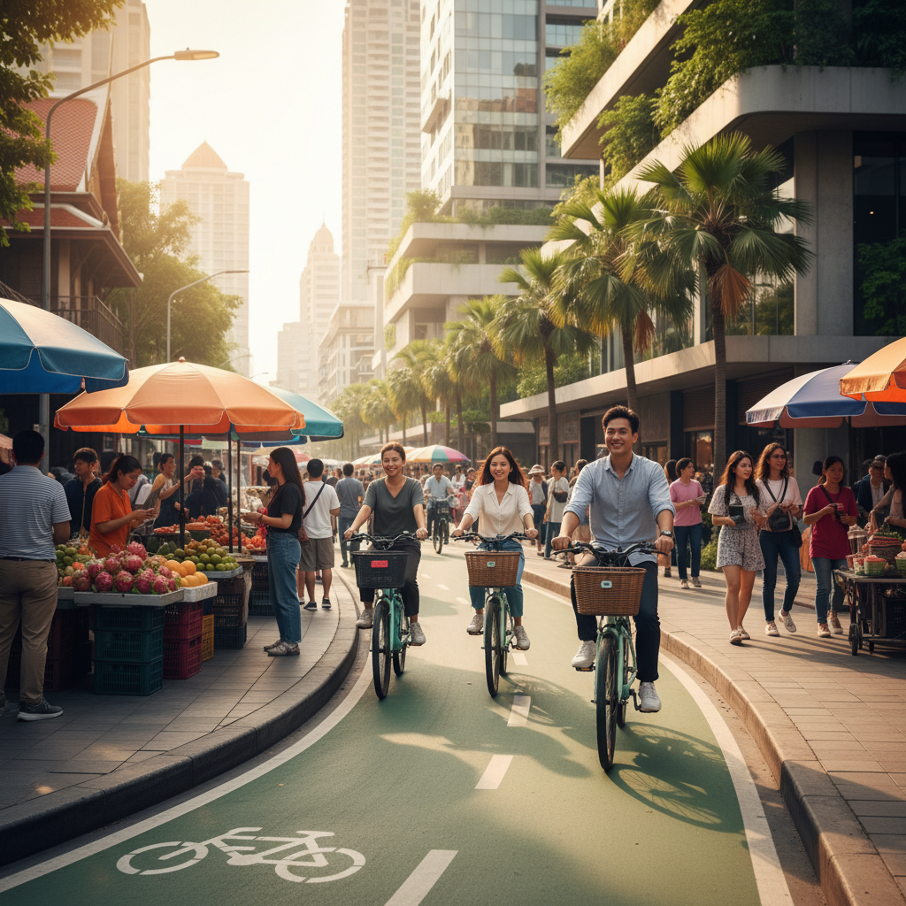 แผนพัฒนาเมือง 2569: อนาคตเลน E-Bike เพื่อคนกรุงเทพฯ