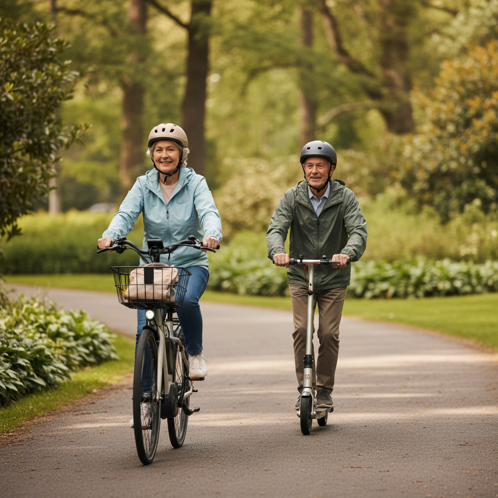 สูงวัยเลือกอะไรดี? E-Bike vs สกู๊ตเตอร์ไฟฟ้า คันไหนใช่?