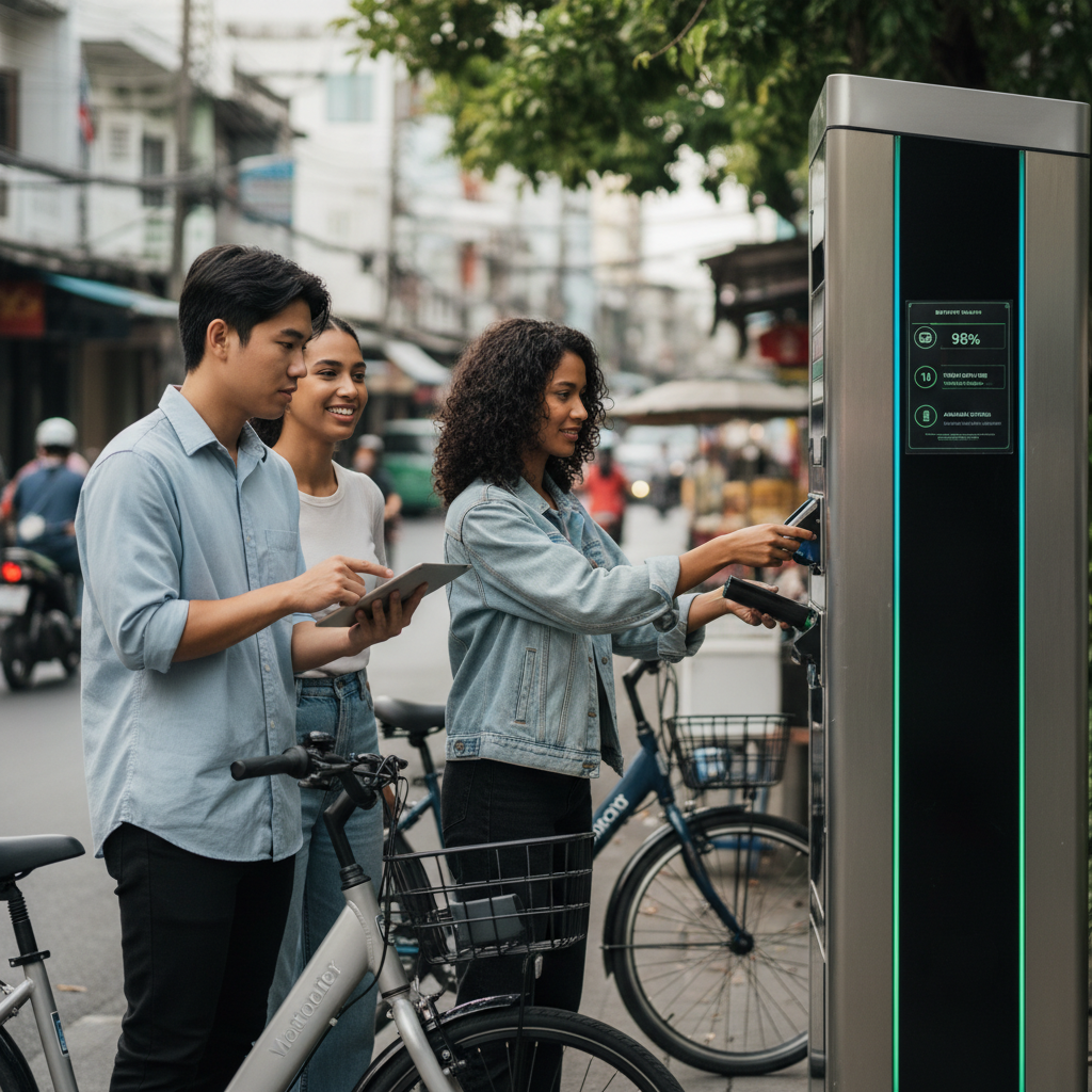 สลับแบตเตอรี่ E-Bike: เทรนด์ใหม่ที่จะมาถึงไทยปี 2026?