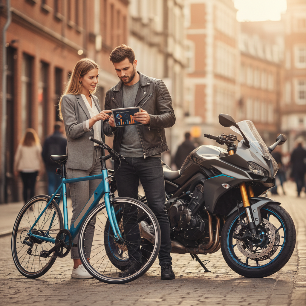 E-Bike vs มอเตอร์ไซค์: 1 ปีใครคุ้มกว่า? เทียบค่าใช้จ่าย