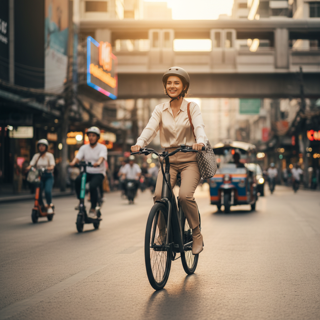 เทรนด์ Micromobility 2026: E-Bike เปลี่ยนเมืองได้อย่างไร?