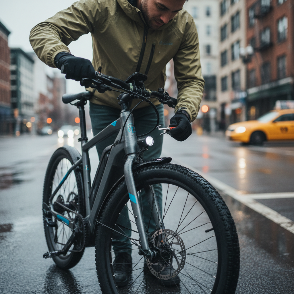เตรียม E-Bike รับหน้าฝน: 5 จุดต้องเช็กเพื่อความปลอดภัย