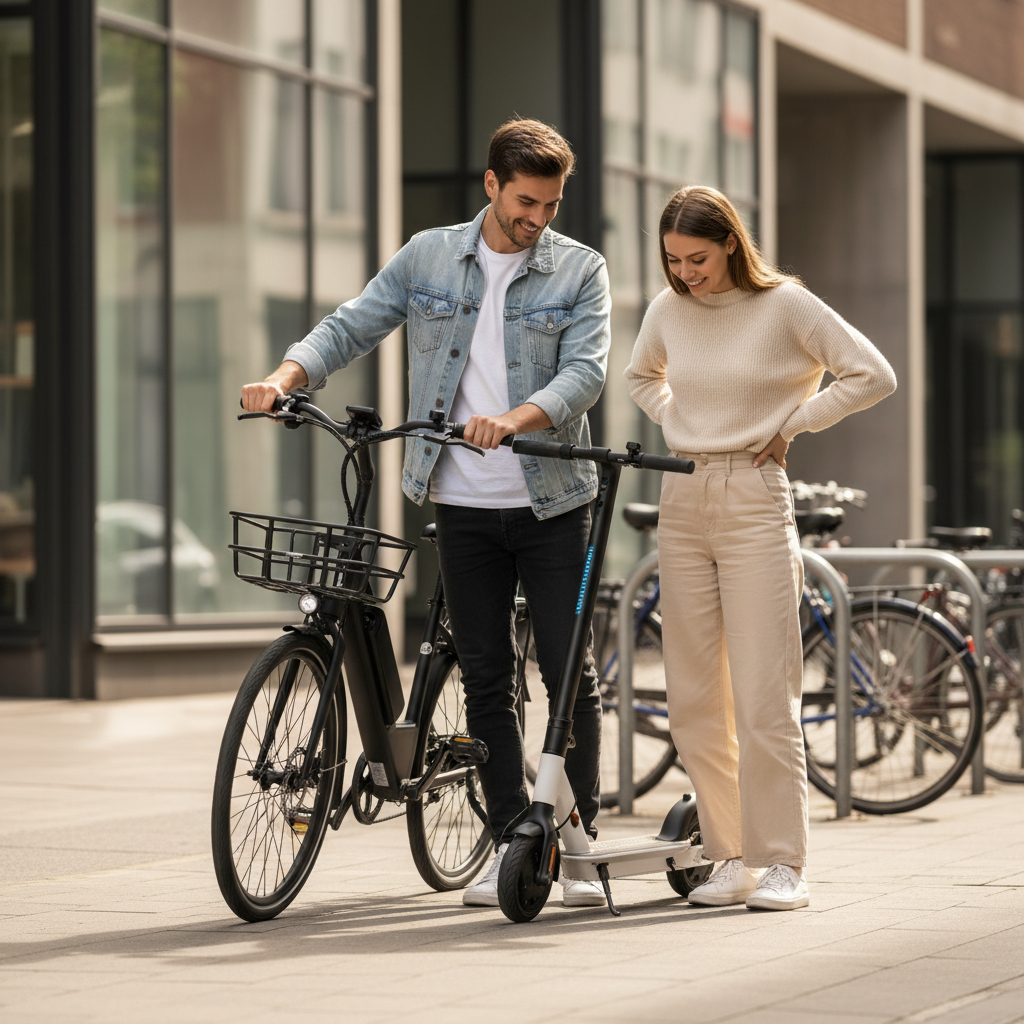 E-Bike vs สกู๊ตเตอร์: เลือกคันไหนที่ใช่สำหรับคุณ?