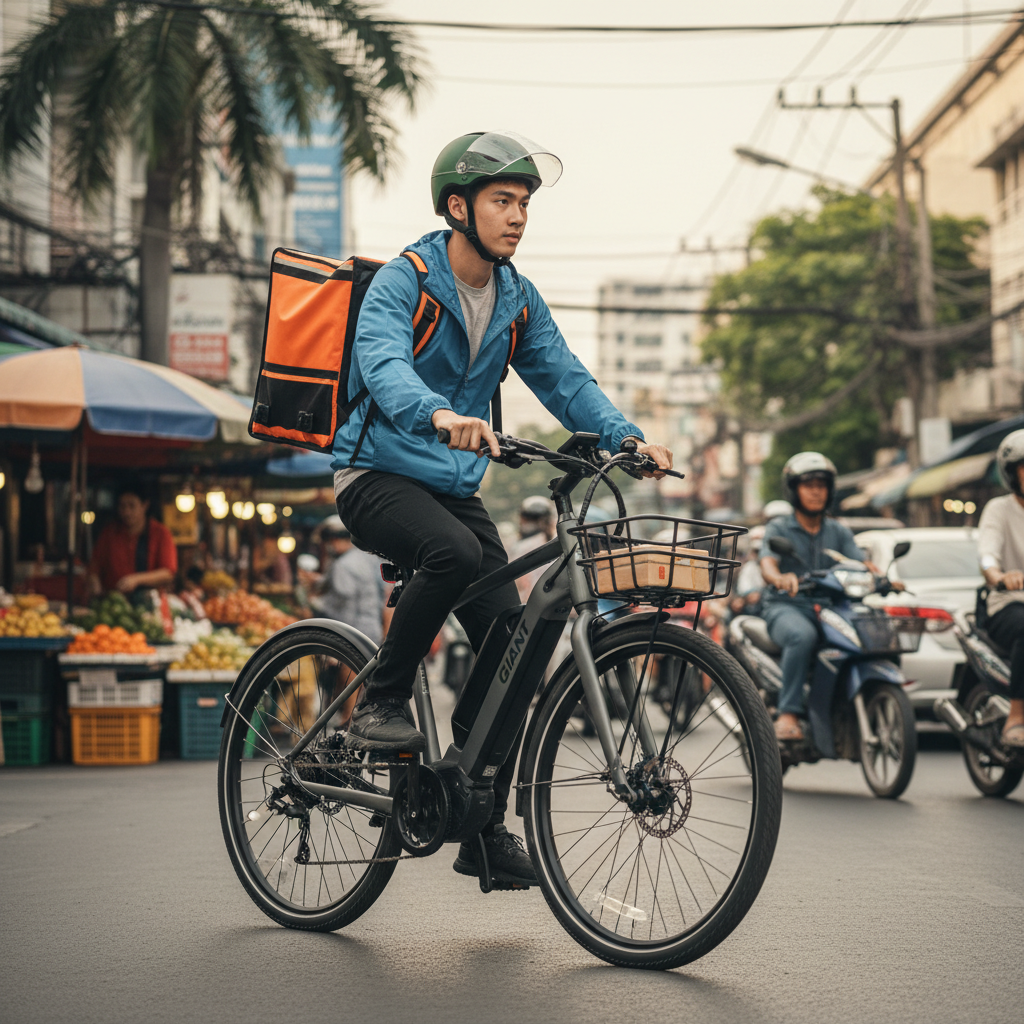 E-Bike Delivery: เทรนด์ใหม่ไรเดอร์ยุคประหยัดน้ำมัน