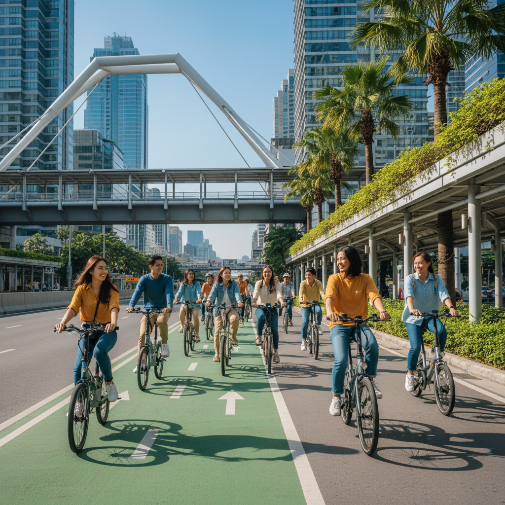 ส่องนโยบายเลนจักรยาน กทม. ปี 2569: โอกาส E-Bike ในเมือง