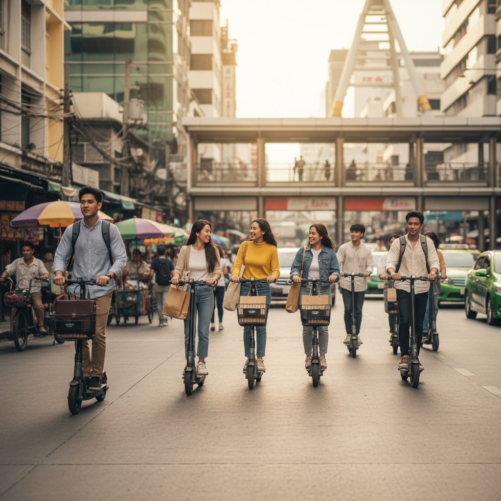 เจาะเทรนด์ Micro-mobility ทำไมสกู๊ตเตอร์ไฟฟ้าถึงฮิตในเมือง