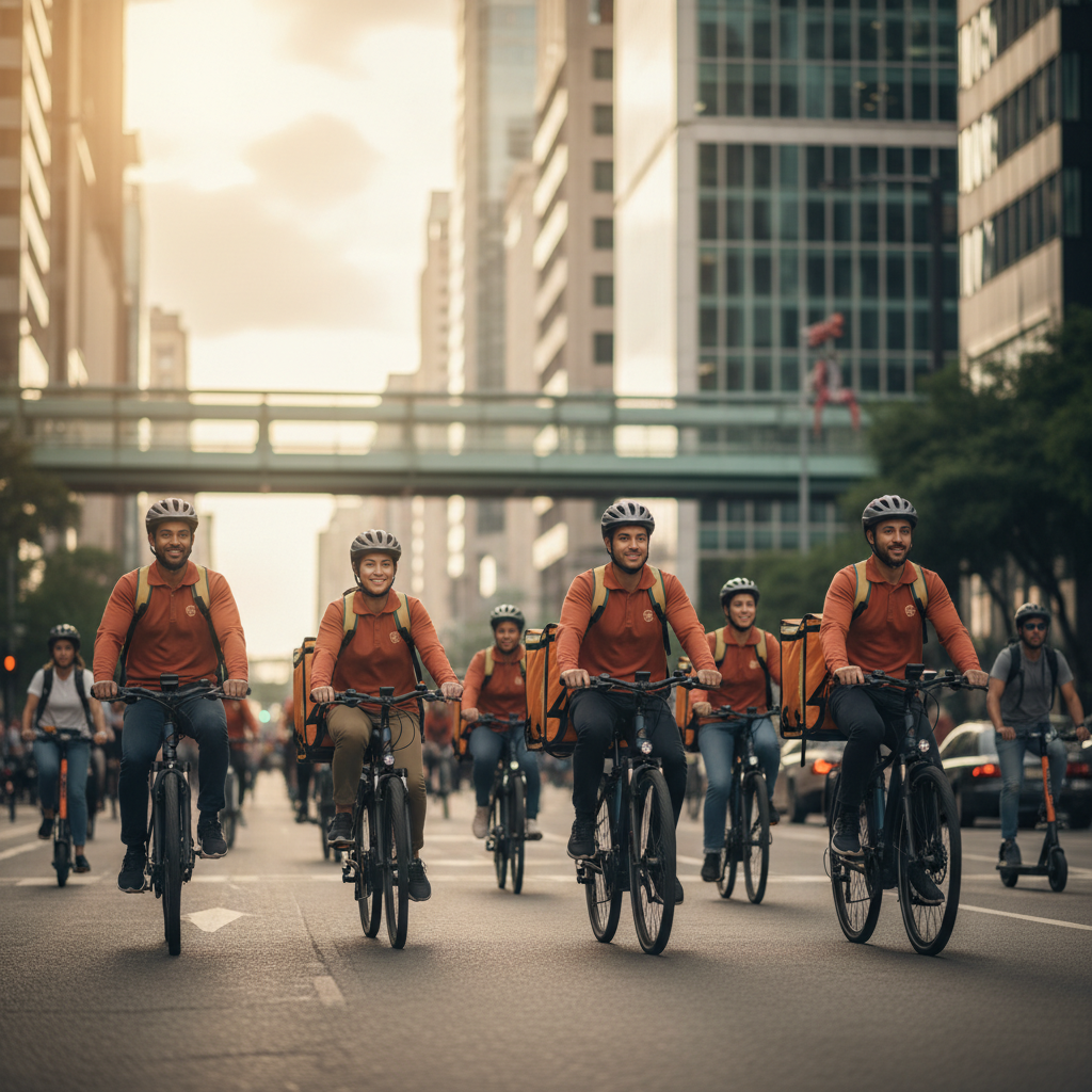 อนาคตเดลิเวอรี่: ทำไม E-Bike ชนะใจไรเดอร์ยุคใหม่