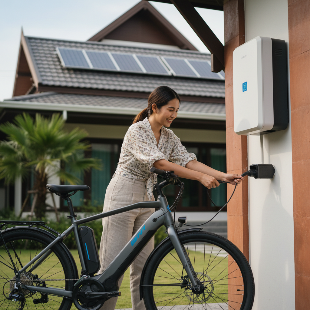 E-Bike V2G: อนาคตที่รถคุณจะจ่ายค่าไฟให้บ้าน?