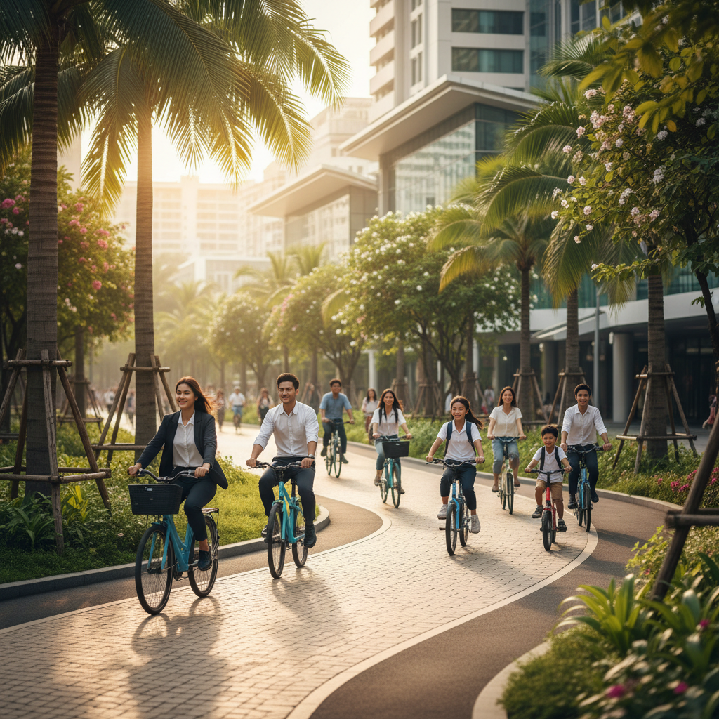 เลนจักรยานไฟฟ้า: ส่องอนาคต Micro-Mobility ในเมืองไทย