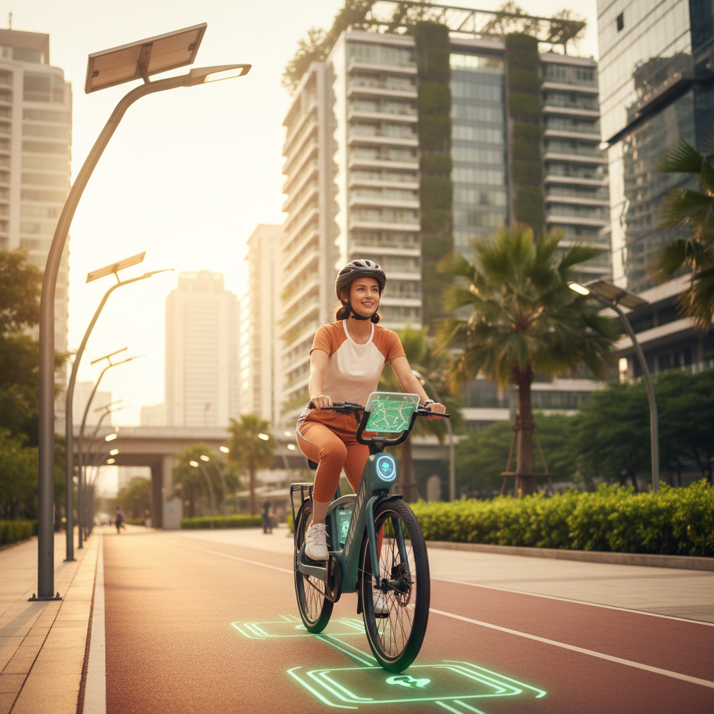 เลนจักรยาน 2.0: Smart City ไทยจะเปลี่ยนวิถีขับ E-Bike