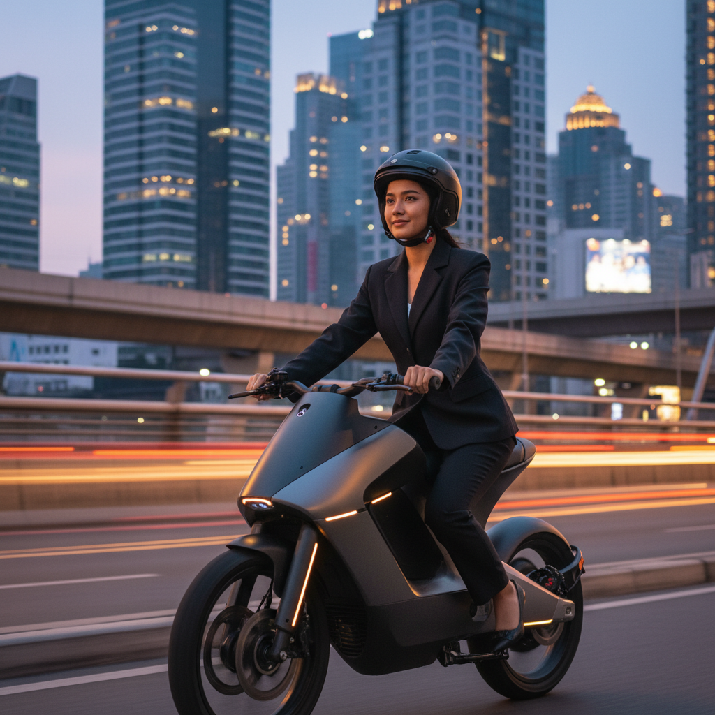 อนาคต E-Bike: AI ช่วยขี่ ป้องกันอุบัติเหตุอัตโนมัติ