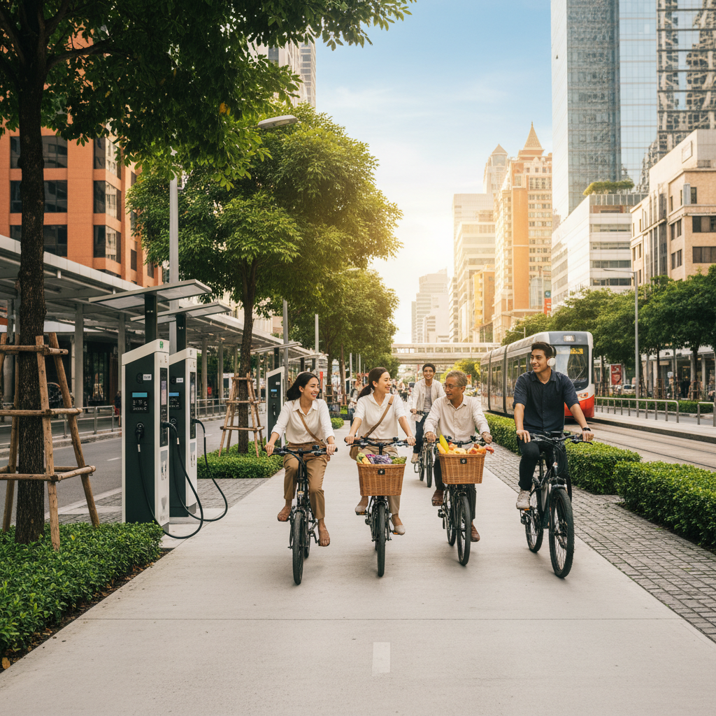 Smart City: E-Bike จะเปลี่ยนโฉมการเดินทางใน กทม. อย่างไร?
