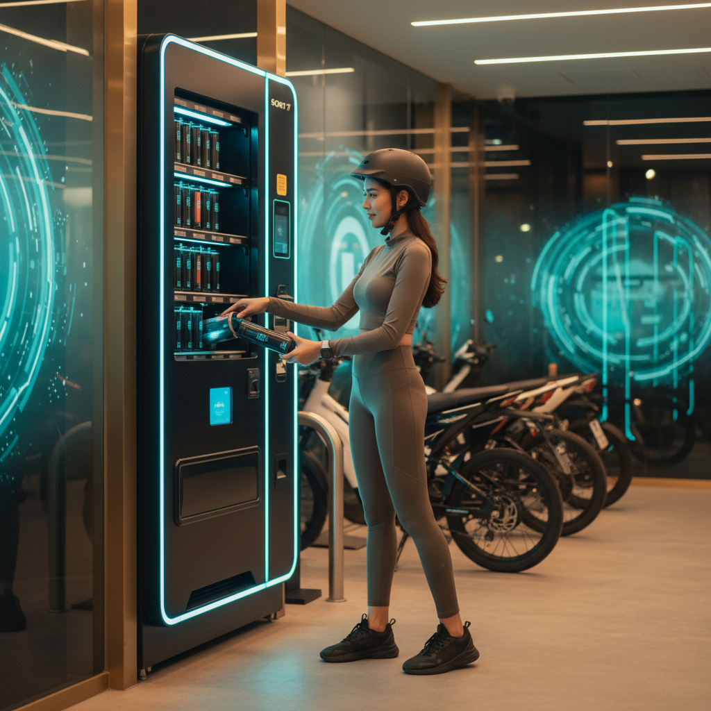 สถานีสลับแบตฯ E-Bike: เทรนด์ใหม่ไม่ต้องรอชาร์จ