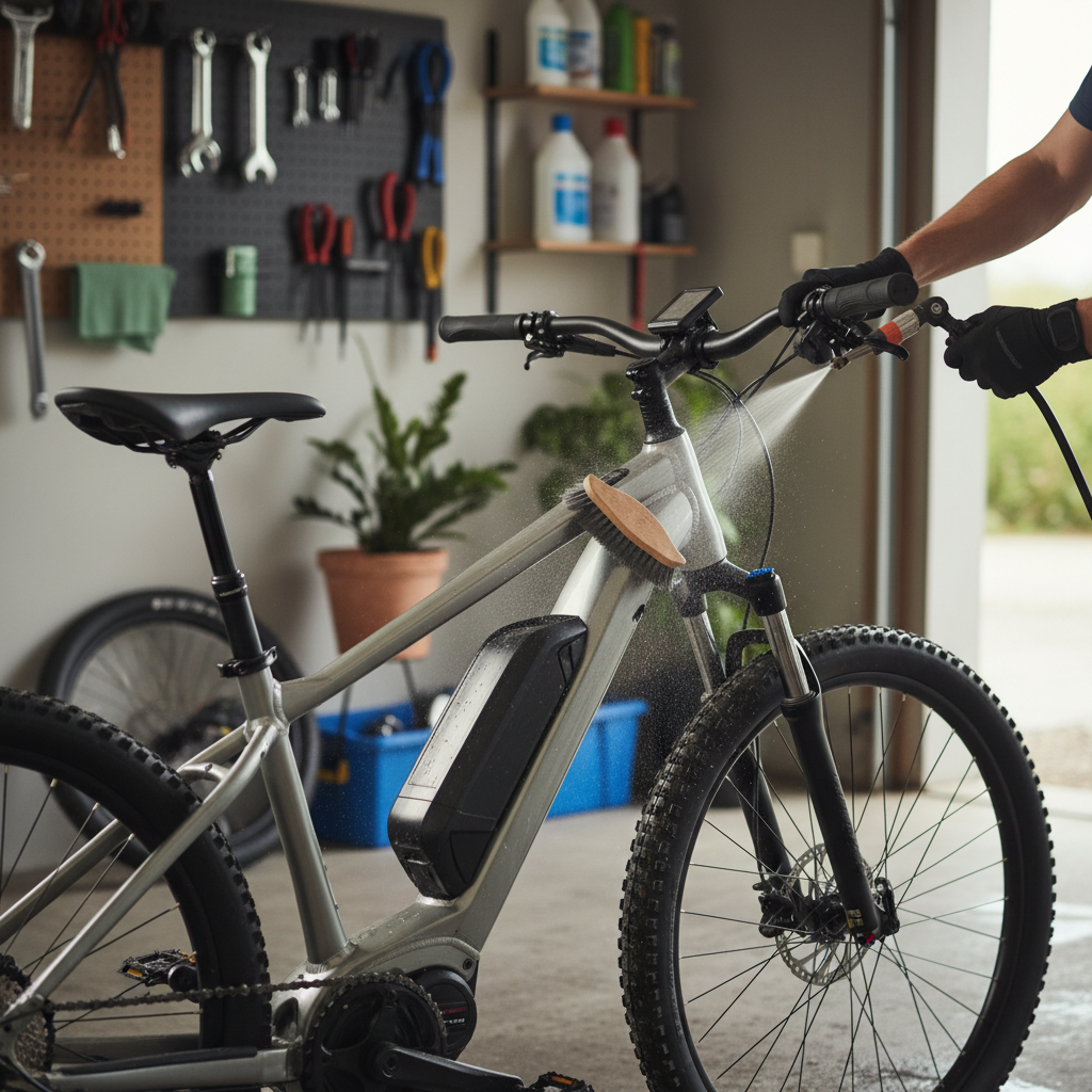 ล้าง E-Bike เองที่บ้าน: ระวังจุดไหนไม่ให้ระบบไฟช็อต?
