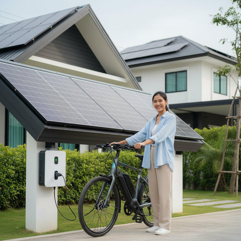 E-Bike จ่ายไฟคืนบ้าน? เจาะเทรนด์ V2G ที่จะมาถึง