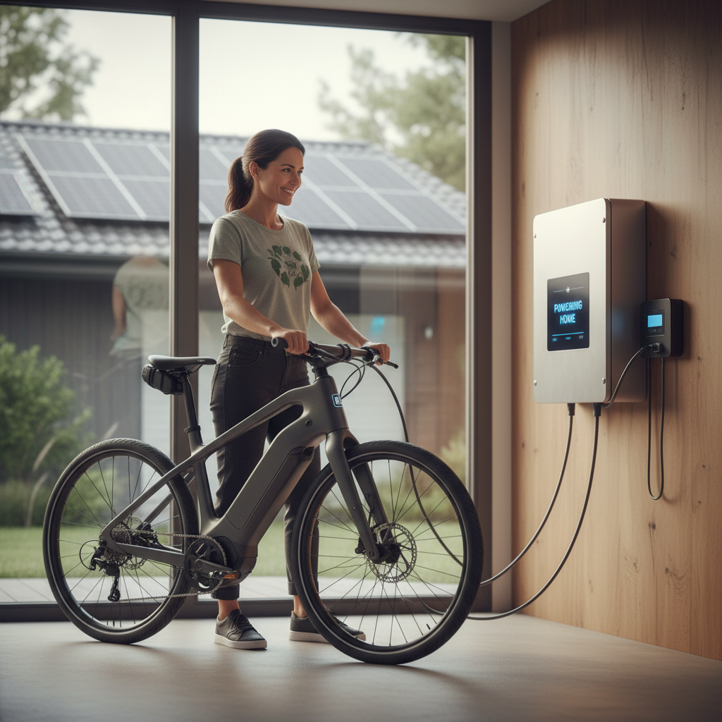 V2G มาแน่! อนาคต E-Bike เป็น Power Bank สำรองไฟให้บ้าน