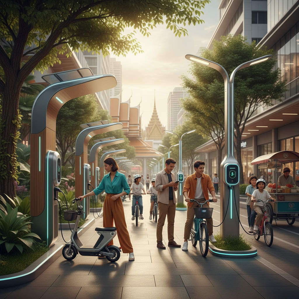 อนาคตจุดชาร์จ E-Bike ในไทย: จะเหมือนตู้กดน้ำจริงหรือ?