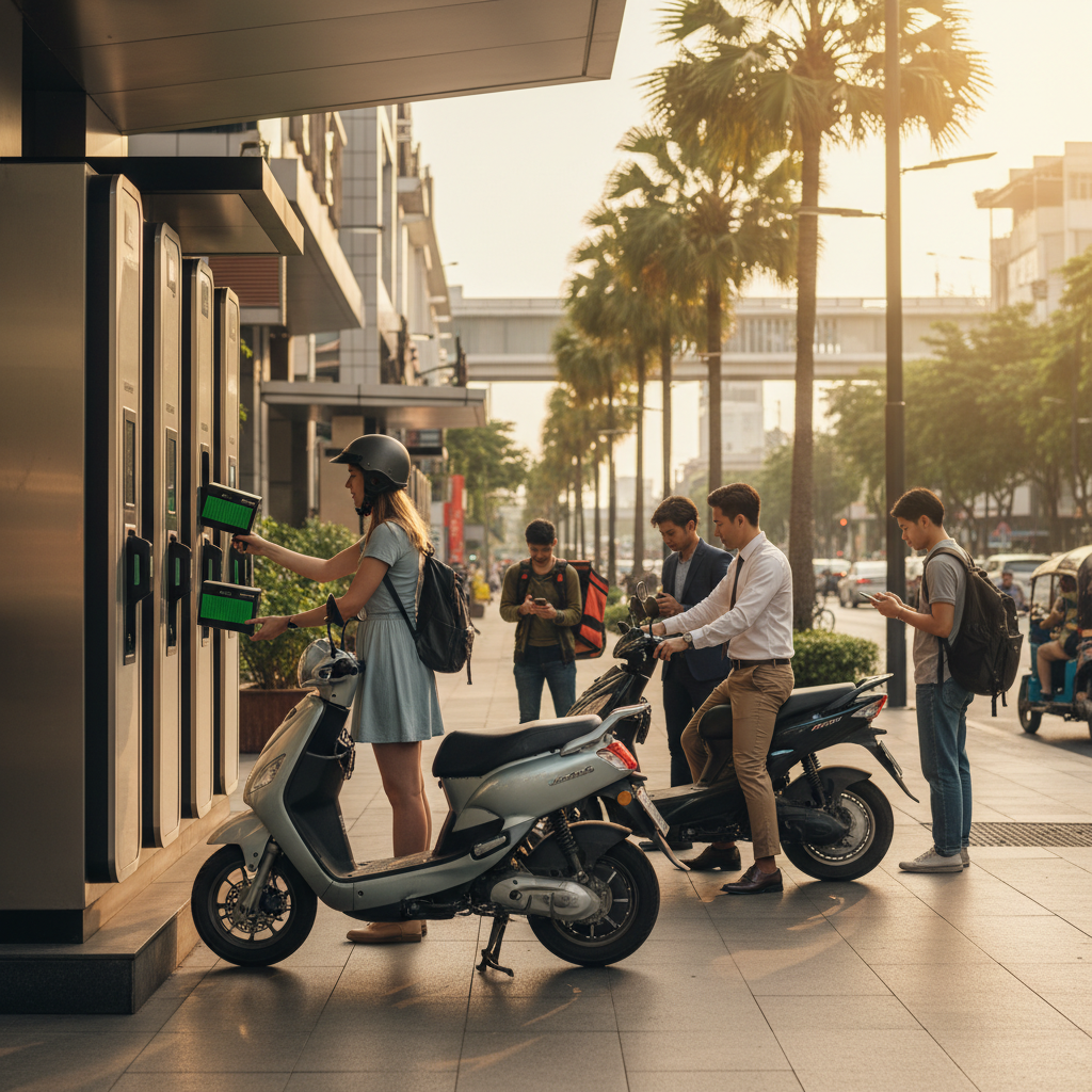 ไม่ต้องรอชาร์จ! เทรนด์สลับแบต E-Bike จะเกิดในไทยหรือไม่?