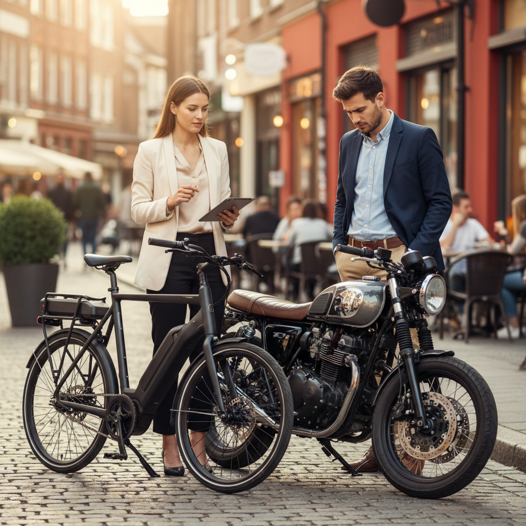 E-Bike vs มอเตอร์ไซค์: เทียบค่าใช้จ่าย 1 ปี ใครคุ้มกว่า?