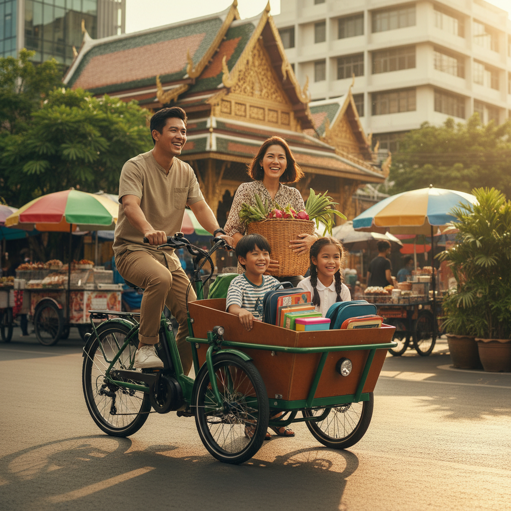 E-Cargo Bike: เทรนด์ใหม่มาแรงสำหรับธุรกิจและครอบครัว