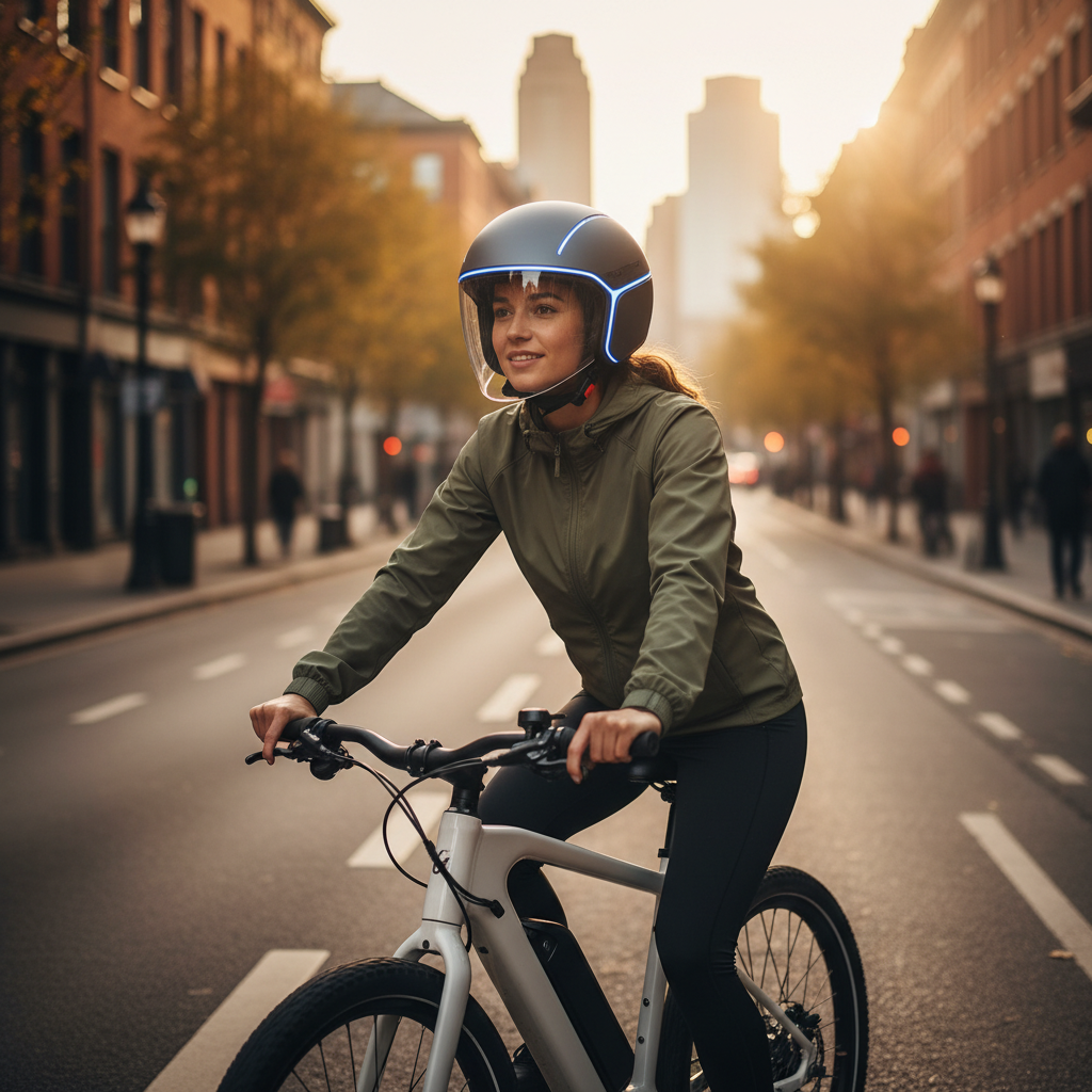 หมวกกันน็อกอัจฉริยะ: เทรนด์ใหม่ความปลอดภัย E-Bike 2026