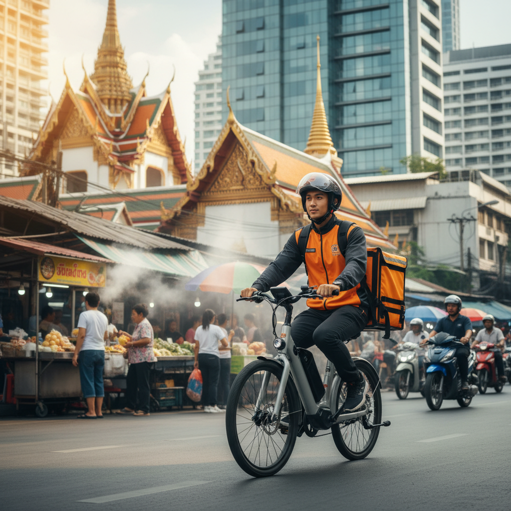 เจาะเทรนด์: E-Bike เปลี่ยนเกมธุรกิจเดลิเวอรี่ไทย