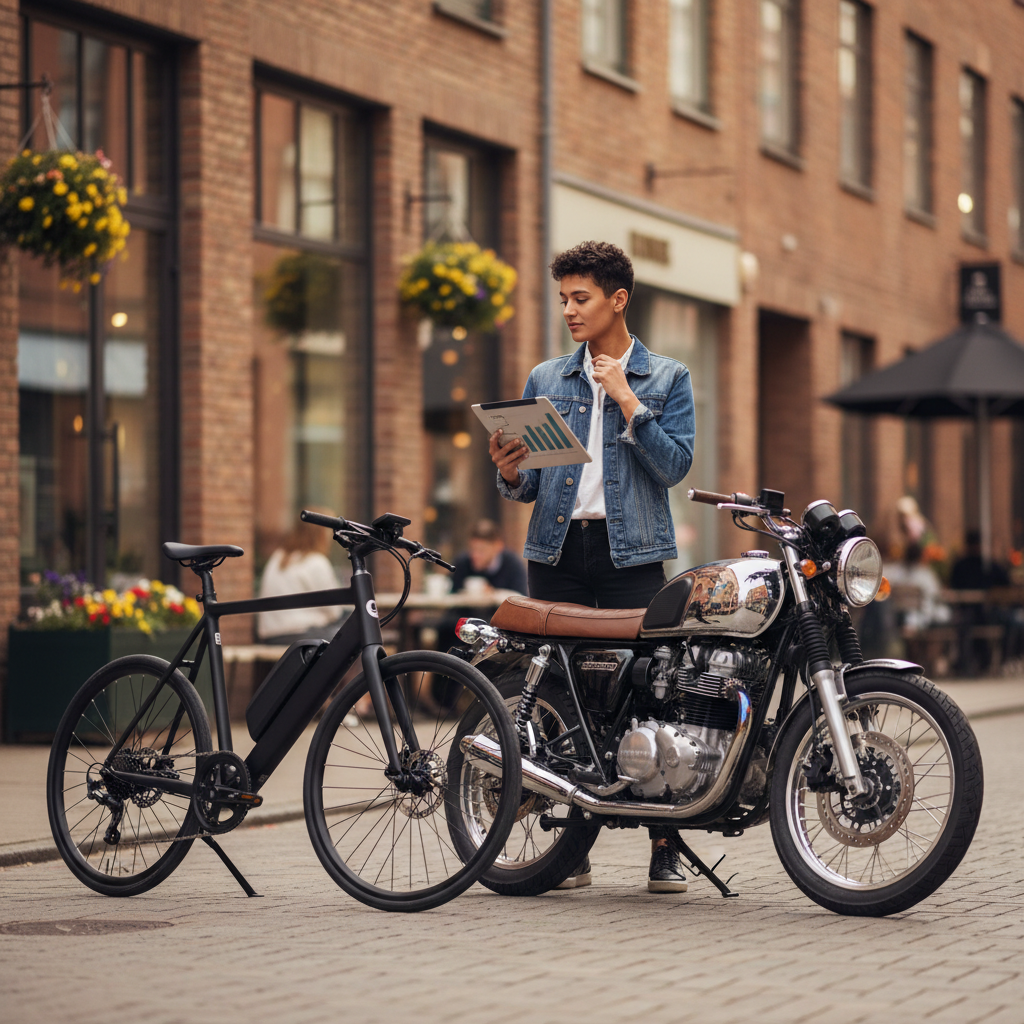 E-Bike vs มอเตอร์ไซค์ เทียบค่าใช้จ่าย ใครคุ้มกว่าระยะยาว?