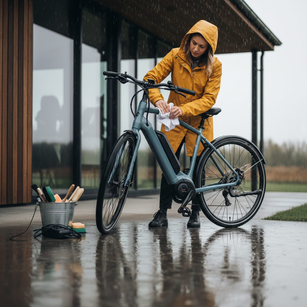หน้าฝนต้องรู้! 5 วิธีดูแลแบตฯ E-Bike ให้ใช้ได้นาน