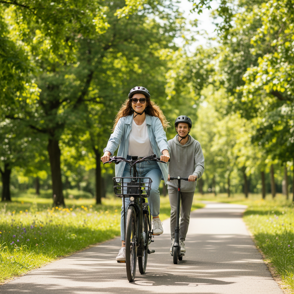 E-Bike vs สกู๊ตเตอร์ไฟฟ้า: เลือกคันไหนเหมาะกับคุณ