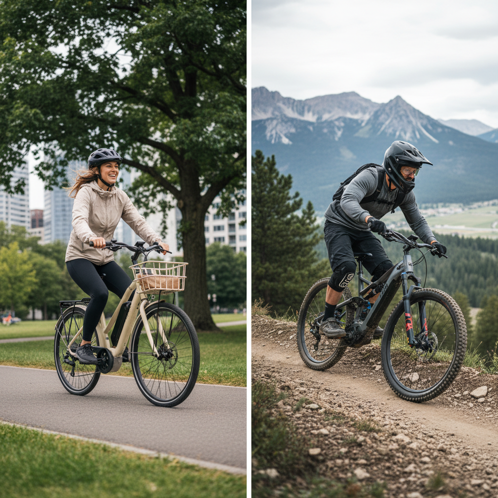 มอเตอร์ดุมล้อ vs มอเตอร์กลาง: E-Bike แบบไหนใช่สำหรับคุณ?