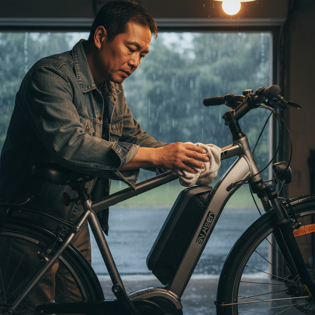 7 วิธีดูแลแบตฯ E-Bike หน้าฝน: ปลอดภัยและใช้ได้นาน