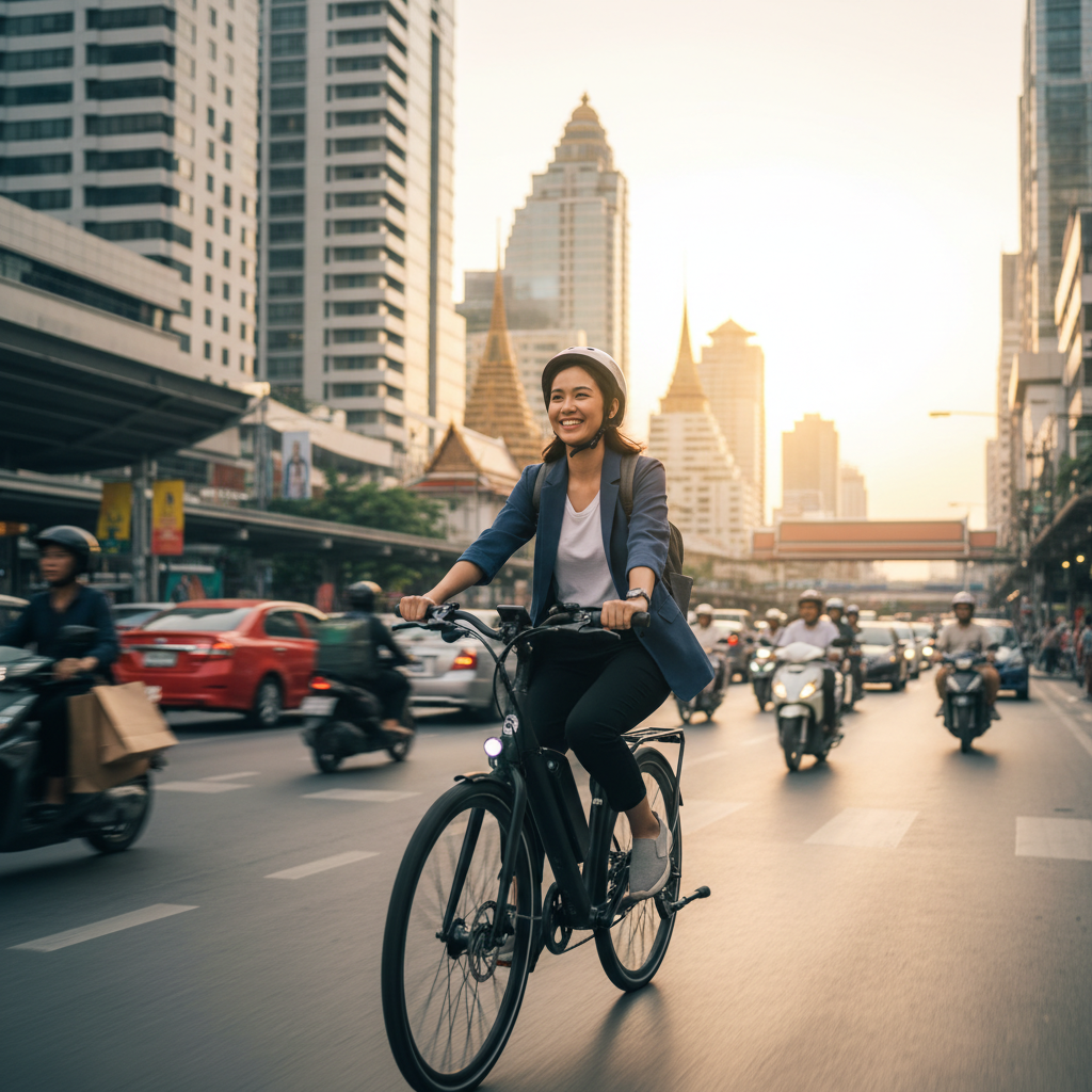 เทรนด์ Micromobility: E-Bike เปลี่ยนโฉมเมืองไทยอย่างไร?