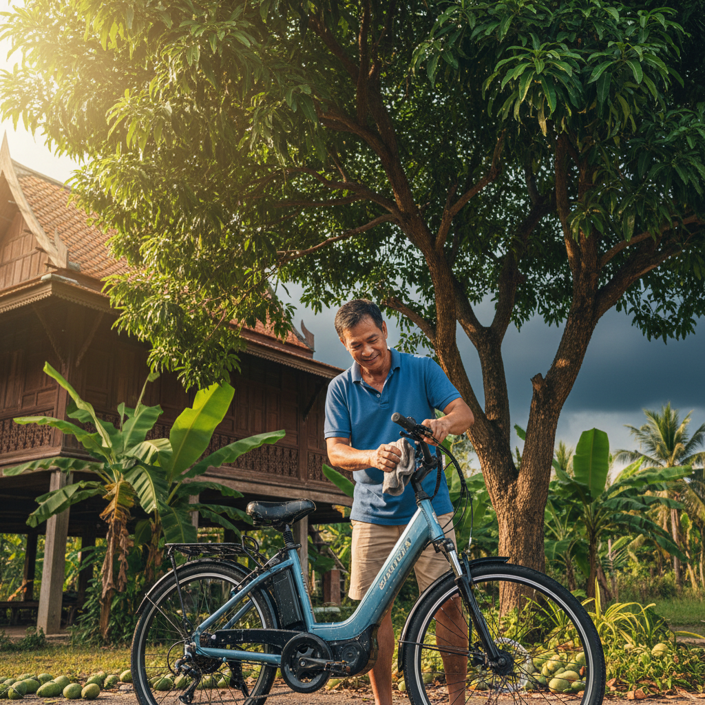หน้าฝน vs หน้าร้อน: ดูแลแบต E-Bike ให้ใช้ได้นาน