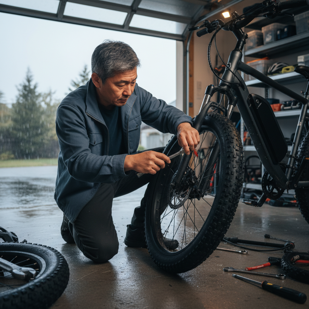 เตรียม E-Bike รับหน้าฝน: 5 จุดสำคัญที่ต้องเช็ค