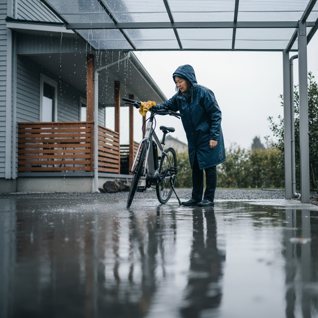 หน้าฝนนี้ E-Bike ต้องรอด! 5 วิธีดูแลรถกันน้ำ-กันสนิม