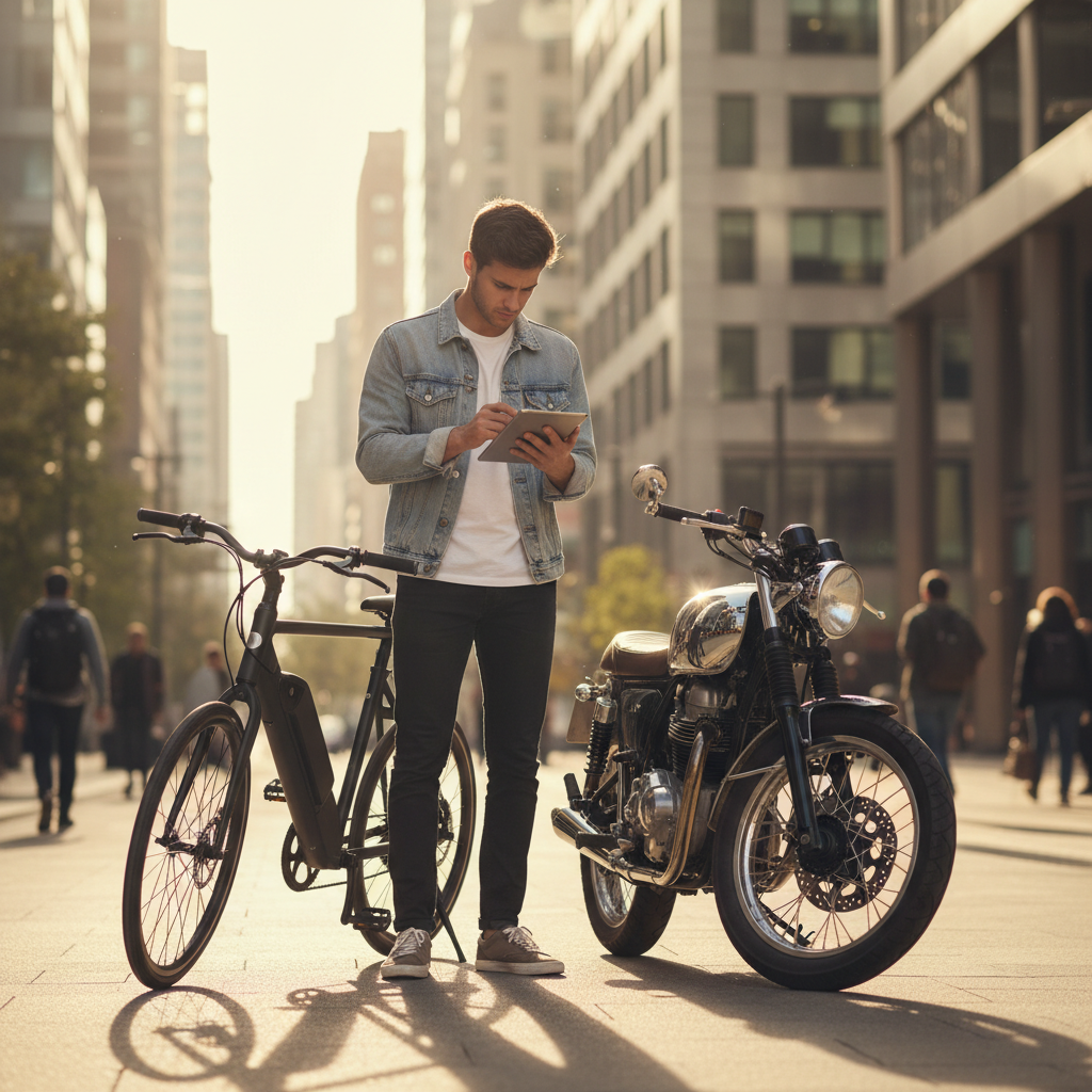 E-Bike vs มอเตอร์ไซค์: เทียบค่าใช้จ่าย ใครคุ้มค่ากว่า?
