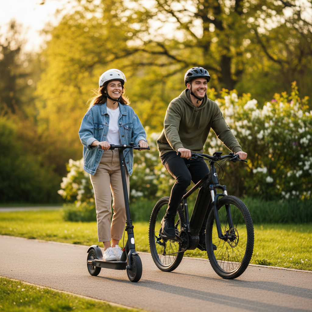 E-Bike vs สกู๊ตเตอร์ไฟฟ้า: เลือกคันไหนที่ใช่สำหรับคุณ?