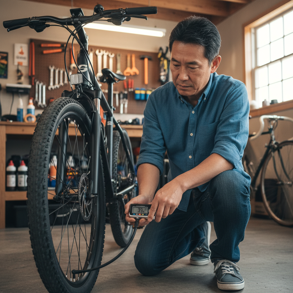 เช็กลมยาง E-Bike: เรื่องง่ายๆ ที่ห้ามมองข้าม