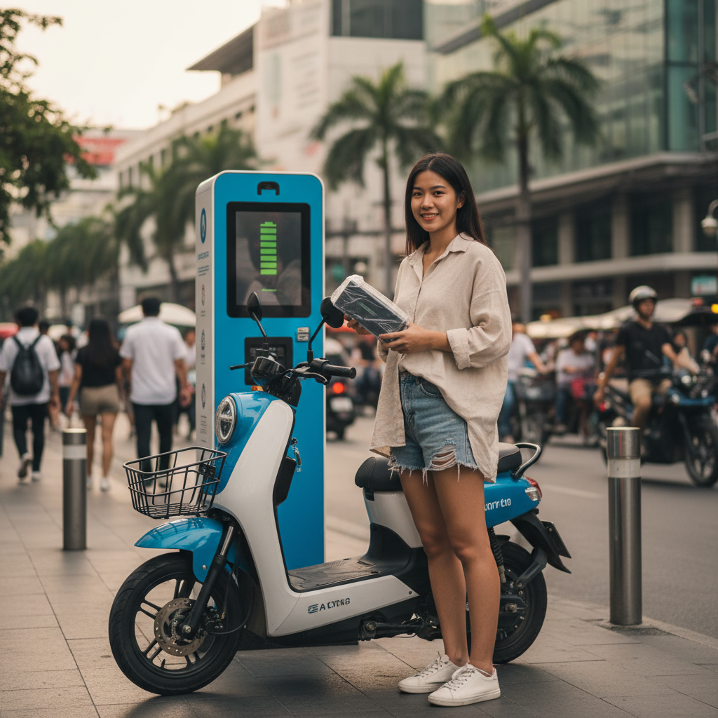 แบตเตอรี่สลับได้: อนาคต E-Bike ที่ไม่ต้องรอชาร์จอีกต่อไป