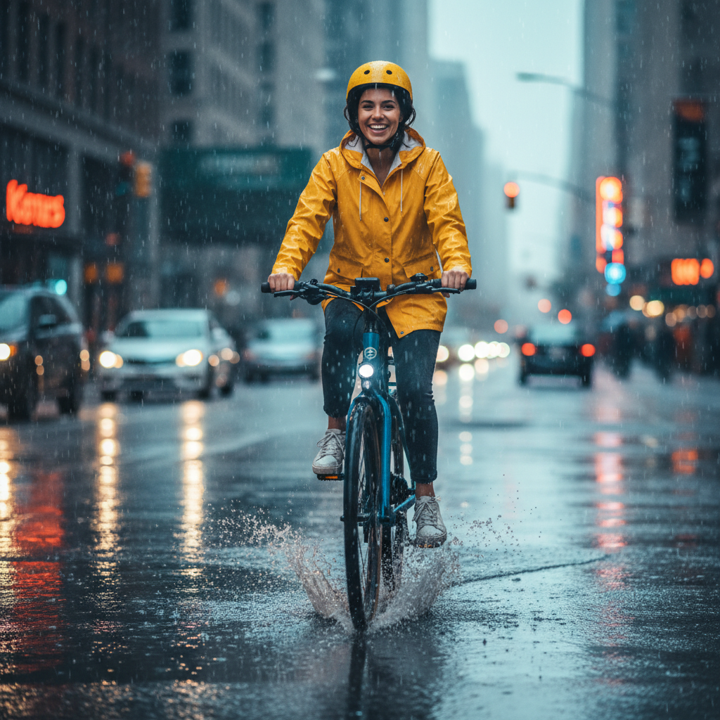 ขับ E-Bike ลุยฝน? 5 ข้อควรเช็คก่อนและหลังใช้งาน